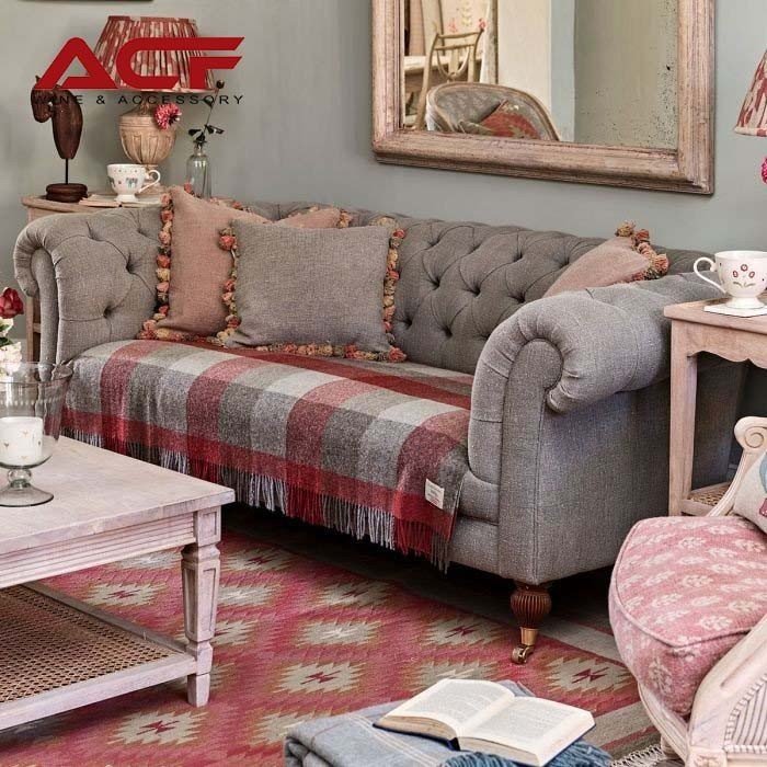 Thiết kế nội thất trọn gói tại Hải Phòng ACF - Mẫu Sofa Chesterfield