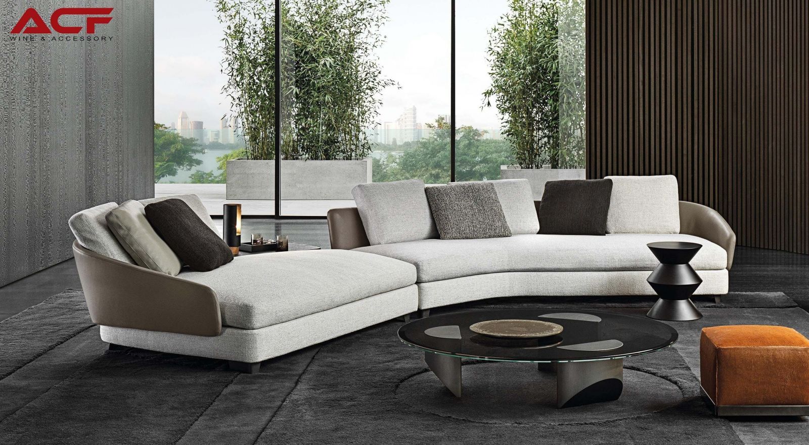 Thiết kế nội thất trọn gói tại Hải Phòng ACF - Mẫu Sofa Lawson